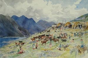 Fair-day In Connemara by William Monk