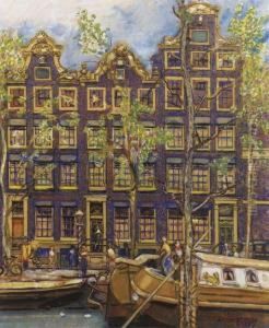Grachtenhuizen Aan De Prinsengracht Grachtenhuizen Aan De Prinsengracht