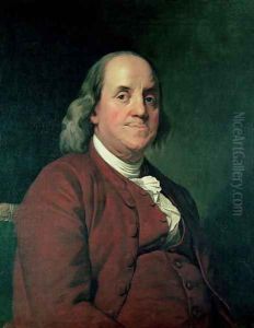 Benjamin Franklin, 1782 by Josepf Wright Of Derby