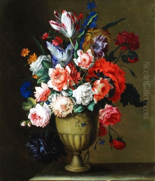 Blumenstrauss In Vase - view 1