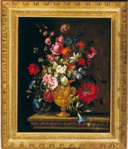 Natura Morta Con Vaso Di Fiori