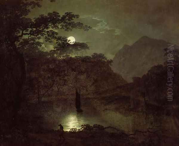 A Lake by Moonlight, c.1780-82 - view 1