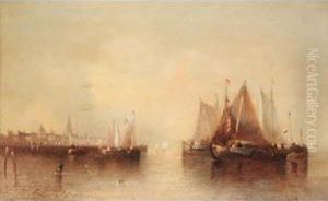 A Village On The Rhone; On A Dutch River