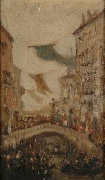 Venetian Festival Scene - view 1