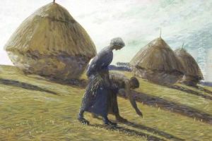 Les Glaneuses by Constant Montald