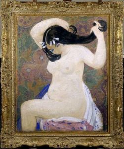 [jeune Femme A Sa Toilette] by Constant Montald