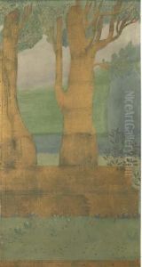 Deux Arbres by Constant Montald