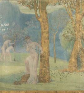 Paysage Romantique by Constant Montald