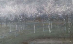 An Orchard by Constant Montald