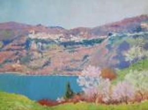 Lago Di Nemi by Carlo Montani