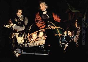 The Orrery, exh. 1766 by Josepf Wright Of Derby