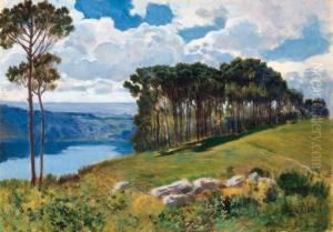 Veduta Del Lago Di Nemi