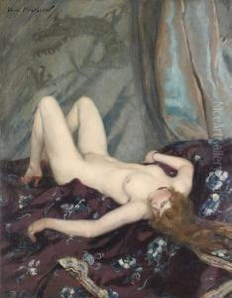 A Reclining Female Nude - view 1