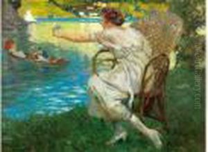 Promenade En Barque by Henri Montassier