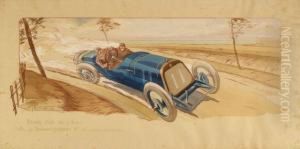 Grand Prix De L'a.c.f by Ernest Montaut