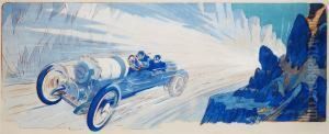 Rally Automobile by Ernest Montaut