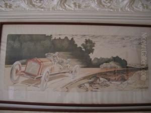 Circuit Des Ardennes Duray by Ernest Montaut