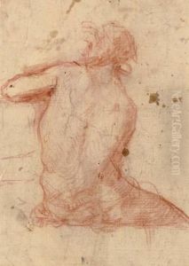 Un Homme Nu Vu De Dos, La Tete
De Profil Tournee Vers La Gauche (recto); Une Tete Et Une Main (verso) Un Homme Nu Vu De Dos, La Tete
De Profil Tournee Vers La Gauche (recto); Une Tete Et Une Main (verso)