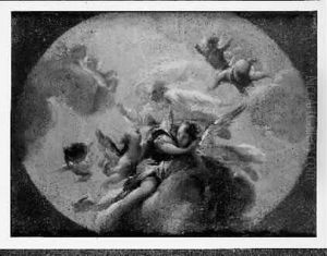 Dieu Le Pere Envoyant Des Anges