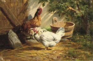 Feathered Friends by Antonio (Antonis Matteo) Montemezzo