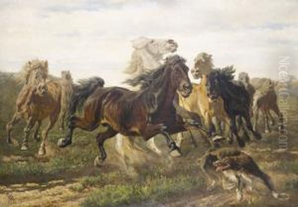 "bauernpferde". - view 1