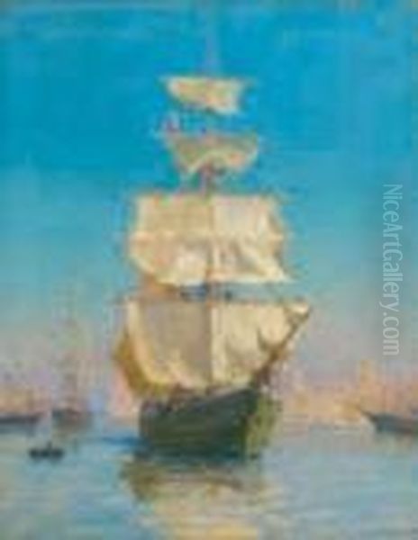 Navire Dans Un Port Mediterraneen - view 1