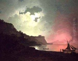 Vesuvius by Josepf Wright Of Derby