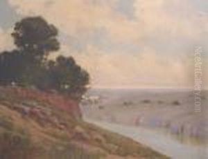 Atardecer En El Rio by Jose Pedro Montero Bustamante