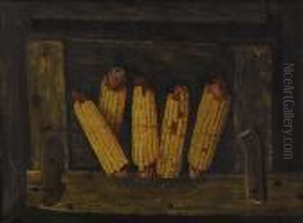 Hanging Ears Of Corn - view 1