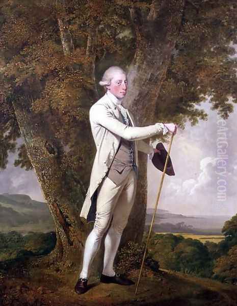 Portrait of John Milnes, 12th Duke of St. Albans (d.1810) c.1771-72 - view 1