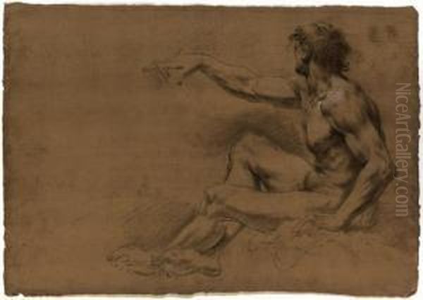 Seated Academic Nude - view 1