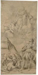 The Virgin Appearing To Saint Maurice