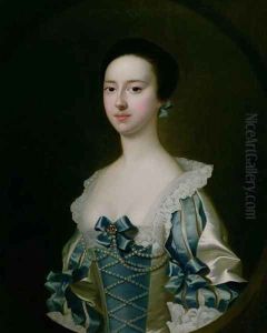 Anne Bateman, later Mrs. John Gisbourne, 1755 Anne Bateman, later Mrs. John Gisbourne, 1755