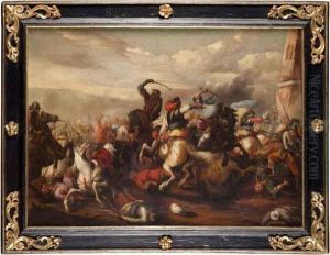 Battaglia Fra Cavallerie Turche Ed Europee