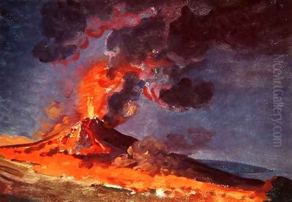 The Eruption of Vesuvius - view 1