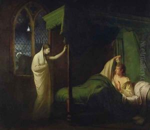 William and Margaret from the Reliques of Ancient English Poetry by Thomas Percy by Josepf Wright Of Derby