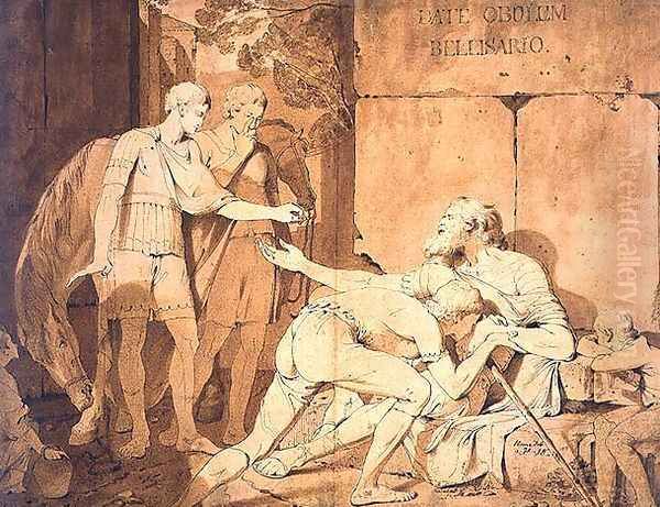 Belisarius Receiving Alms, 1775 - view 1