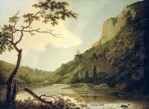 Matlock Tor, c.1778-80 by Josepf Wright Of Derby