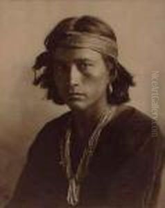 A Navajo Boy by Carl Moon