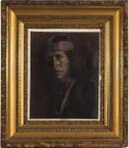 Cho-bah-begay (the Wolf), Navajo by Carl Moon