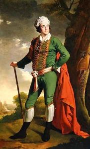 Portrait of a man, known as the 'Indian Captain', c.1767 Portrait of a man, known as the 'Indian Captain', c.1767