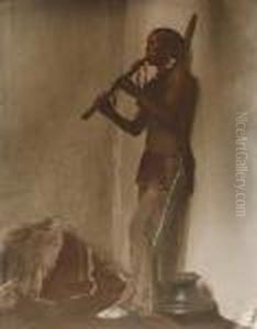 The Love Story, Taos, New Mexico by Carl Moon