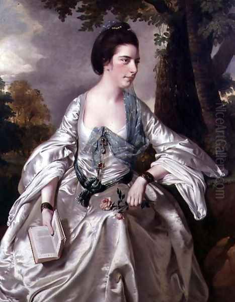 Portrait of Mrs Nicholas Ashton, nee Mary Warburton Philpot (1740-1777), 1769 - view 1