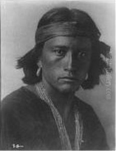 Navaho Boy by Carl Moon