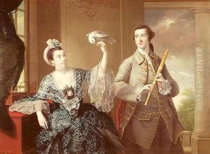 Mr. and Mrs. William Chase by Josepf Wright Of Derby