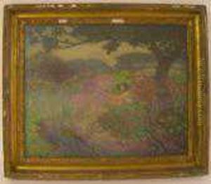 Nymph In Alandscape by Robert James Enraght Moony