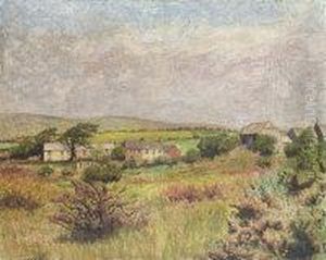 Landscape With Farm by Robert James Enraght Moony