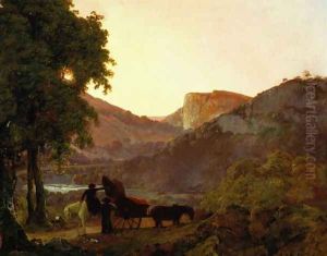 Landscape by Josepf Wright Of Derby