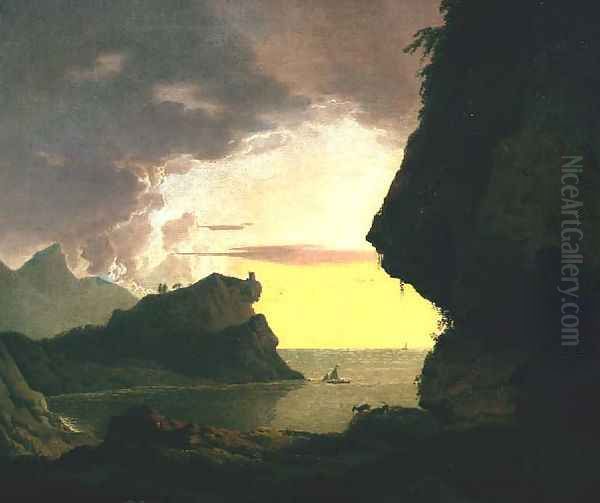Sunset on the Coast near Naples, c.1785-90 - view 1