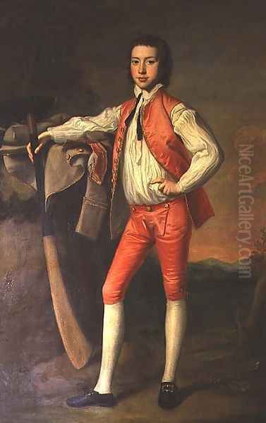 Sir William FitzHerbert as a boy - view 1